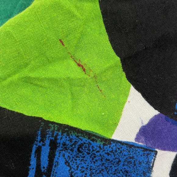 Symbol 2000 abstract art women’s 100% rayon blazer fully lined - Picture 6 of 8